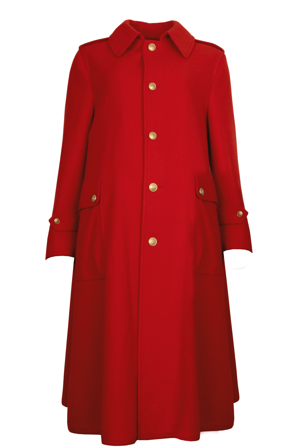 Gucci red wool coat online