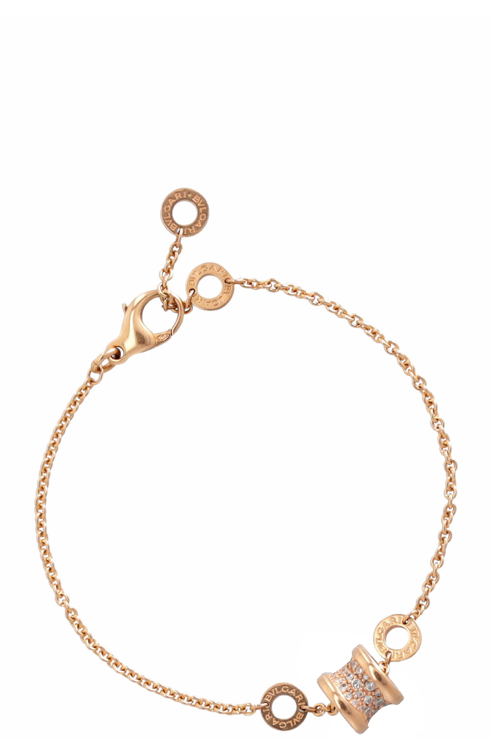 BVLGARI B.Zero1 Bracelet Rosegold Diamonds REAWAKE