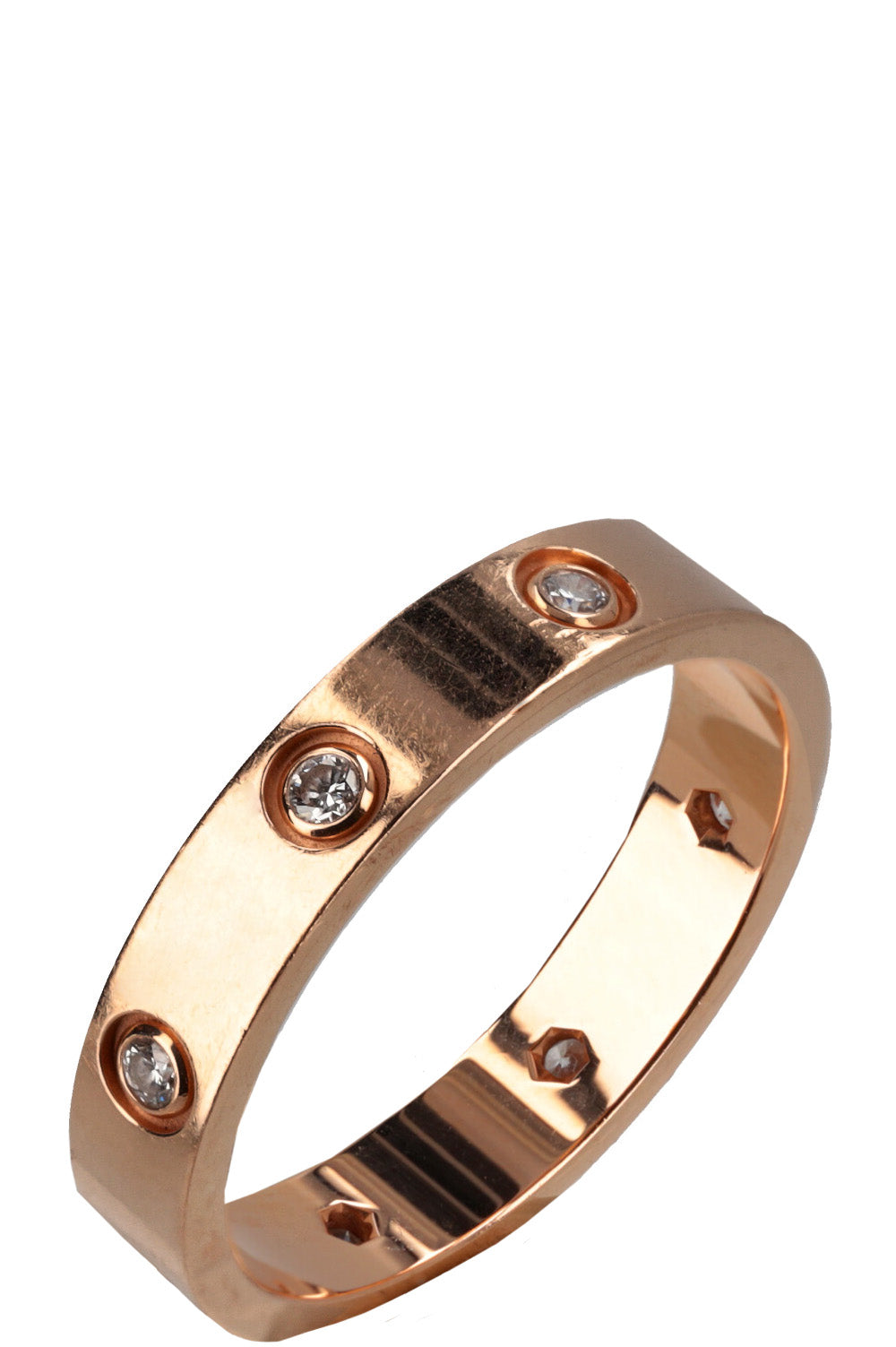 CARTIER Love Ring 8 Diamonds Rosegold REAWAKE