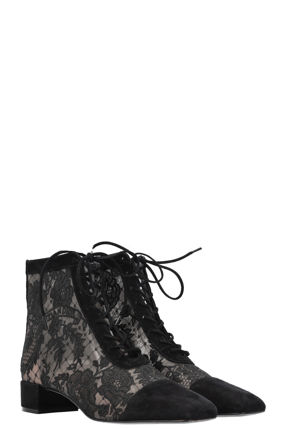 CHRISTIAN DIOR Naughtily D Boots Lace Black REAWAKE