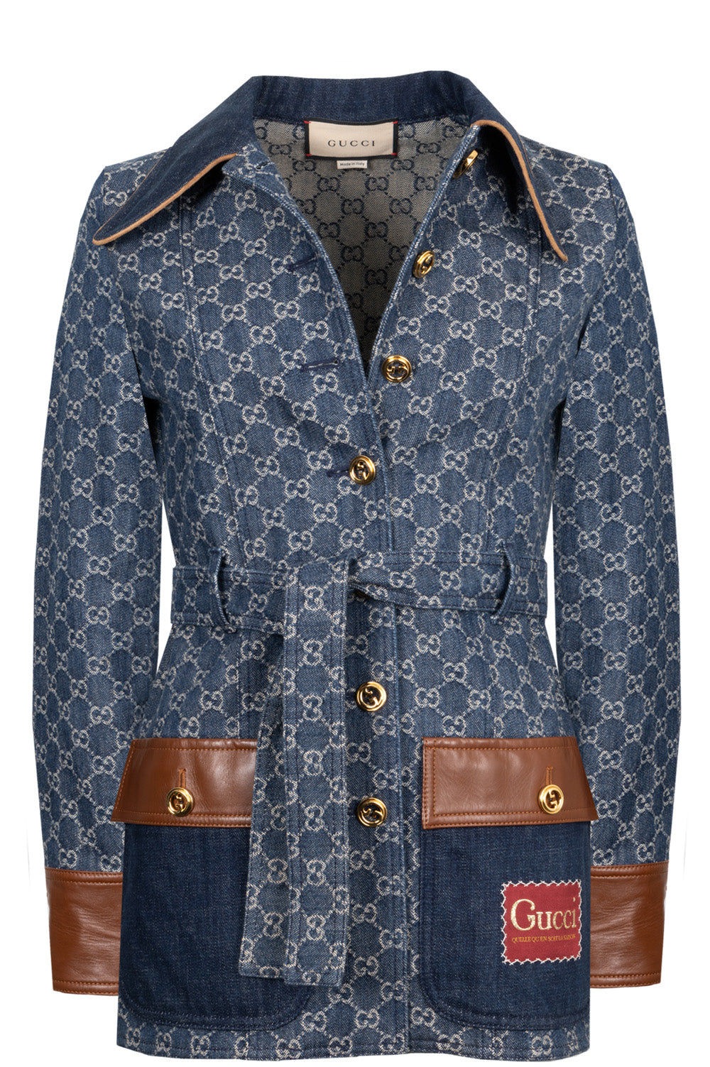 Gucci denim jacket womens online