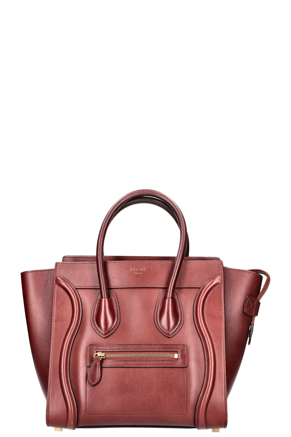 Sac Bagage CELINE Micro Rouge Fonce REAWAKE