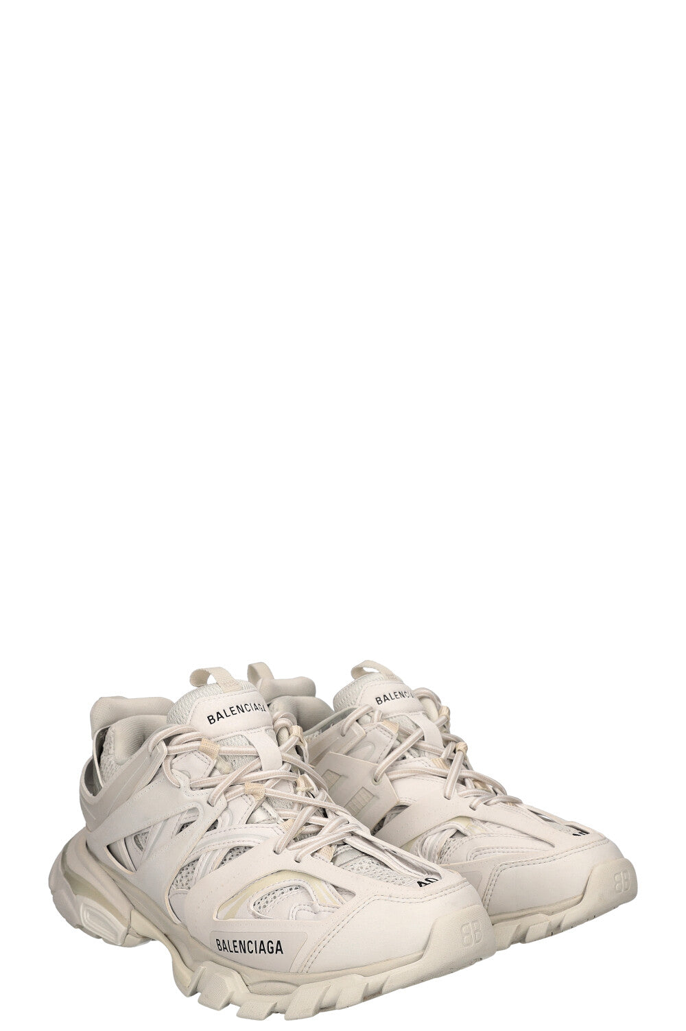 Balenciaga track trainers white online