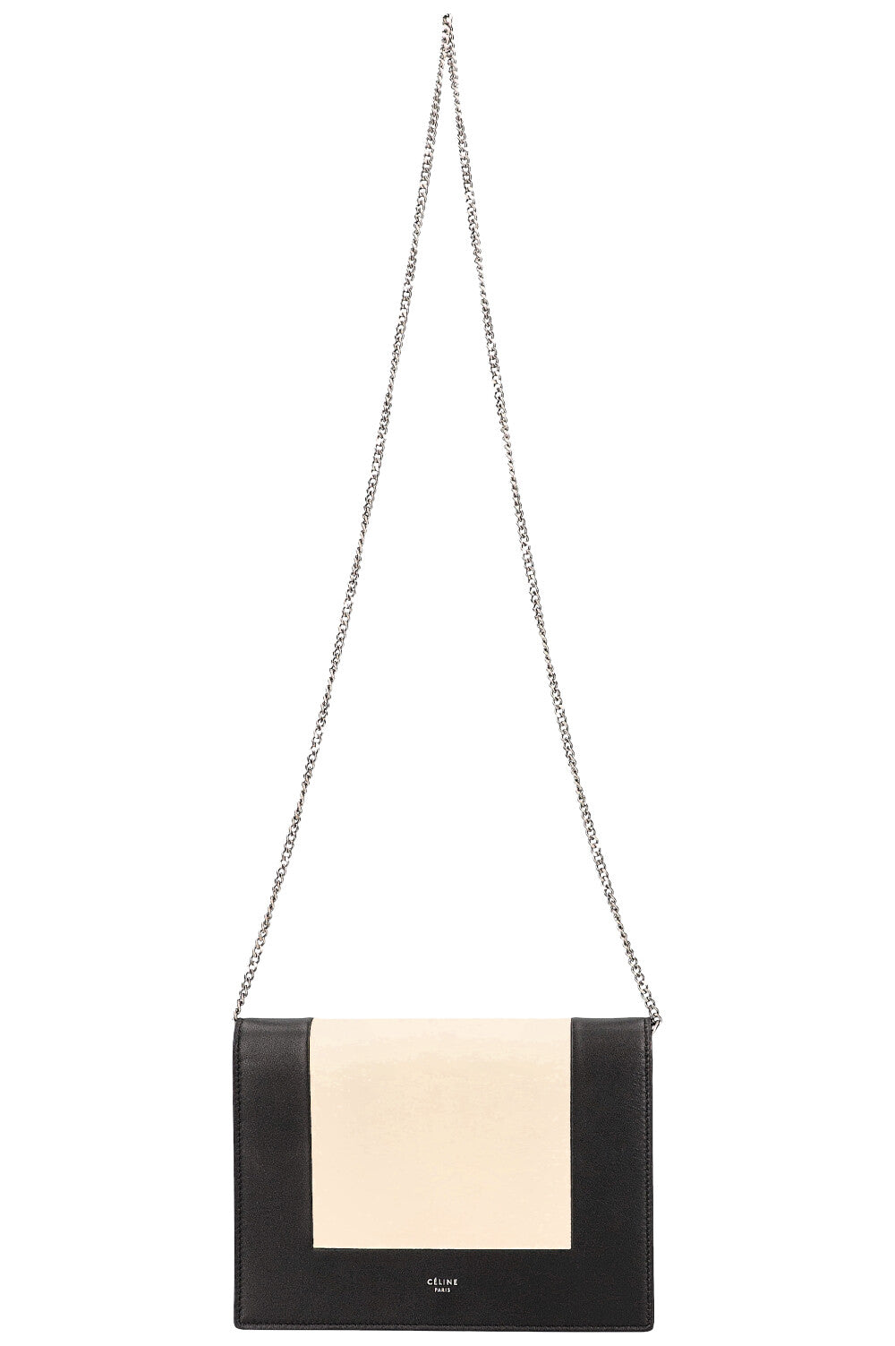 Celine frame evening shop clutch on chain