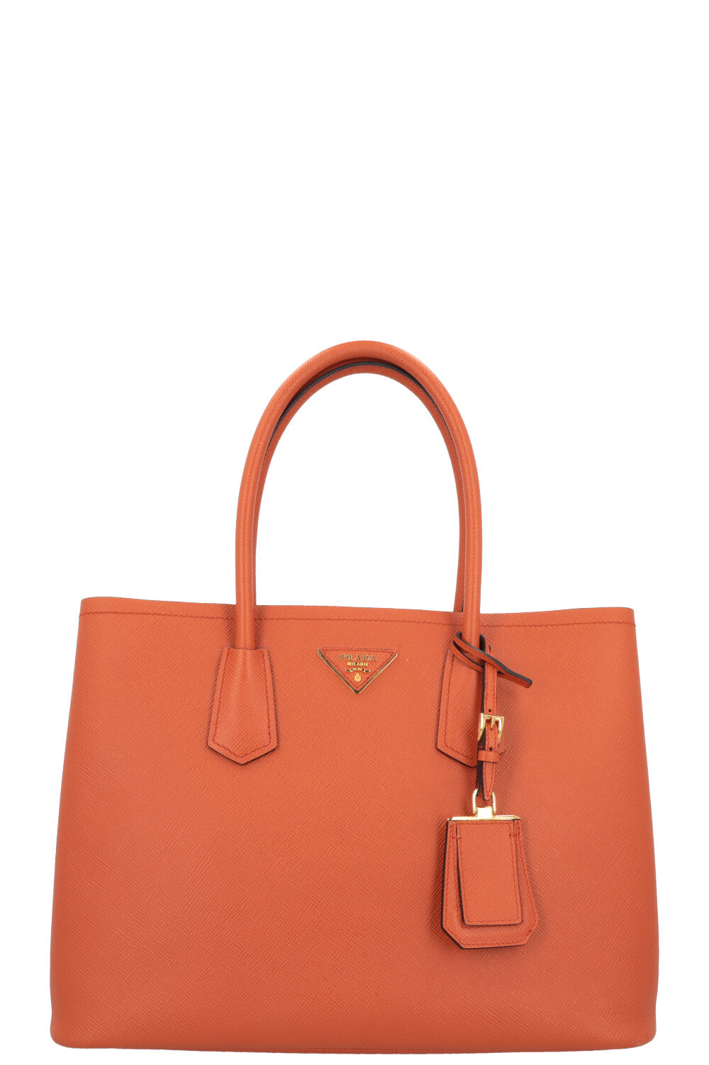 Prada tote bag leather on sale