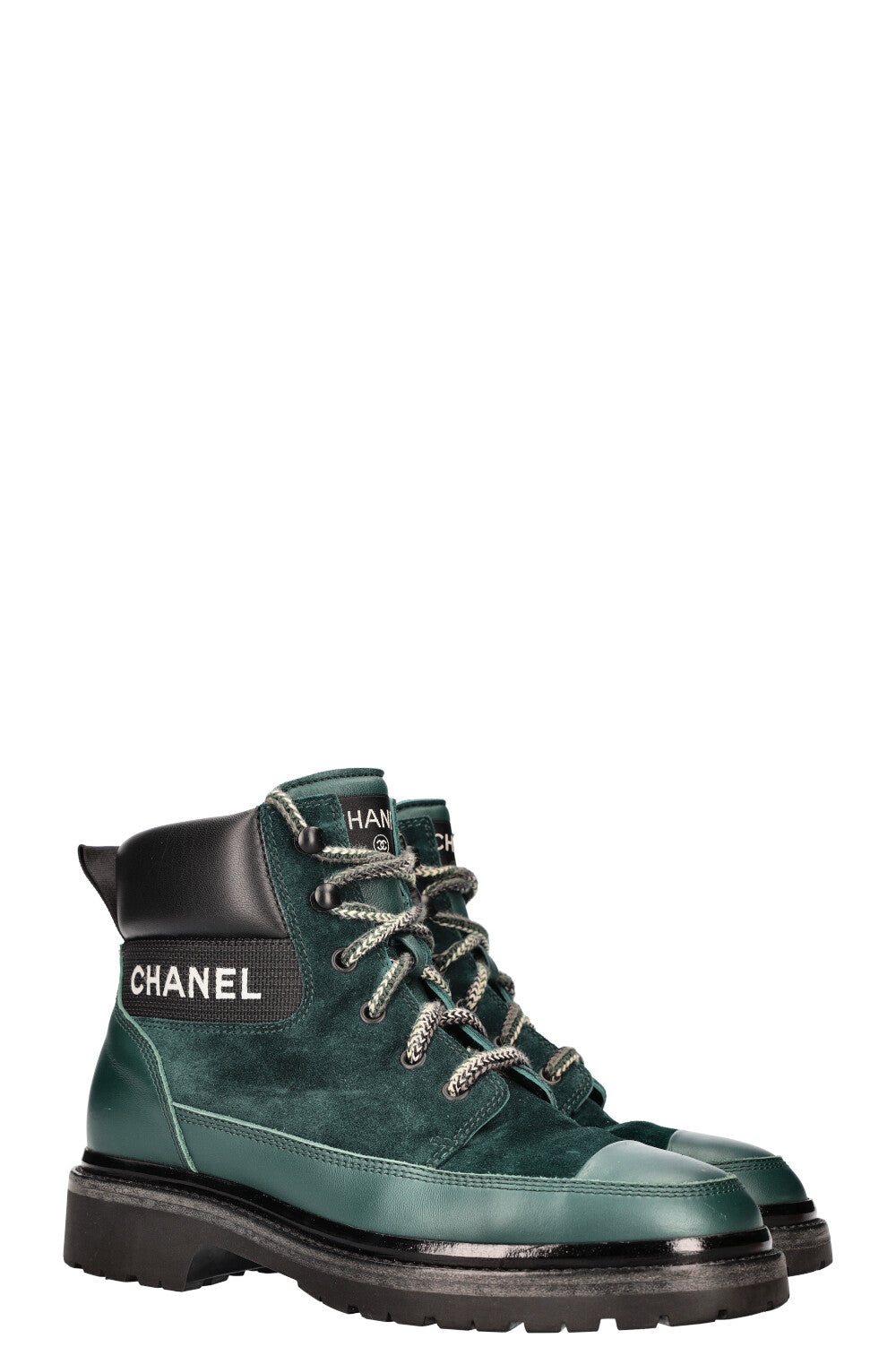 Chanel hotsell hiking boots