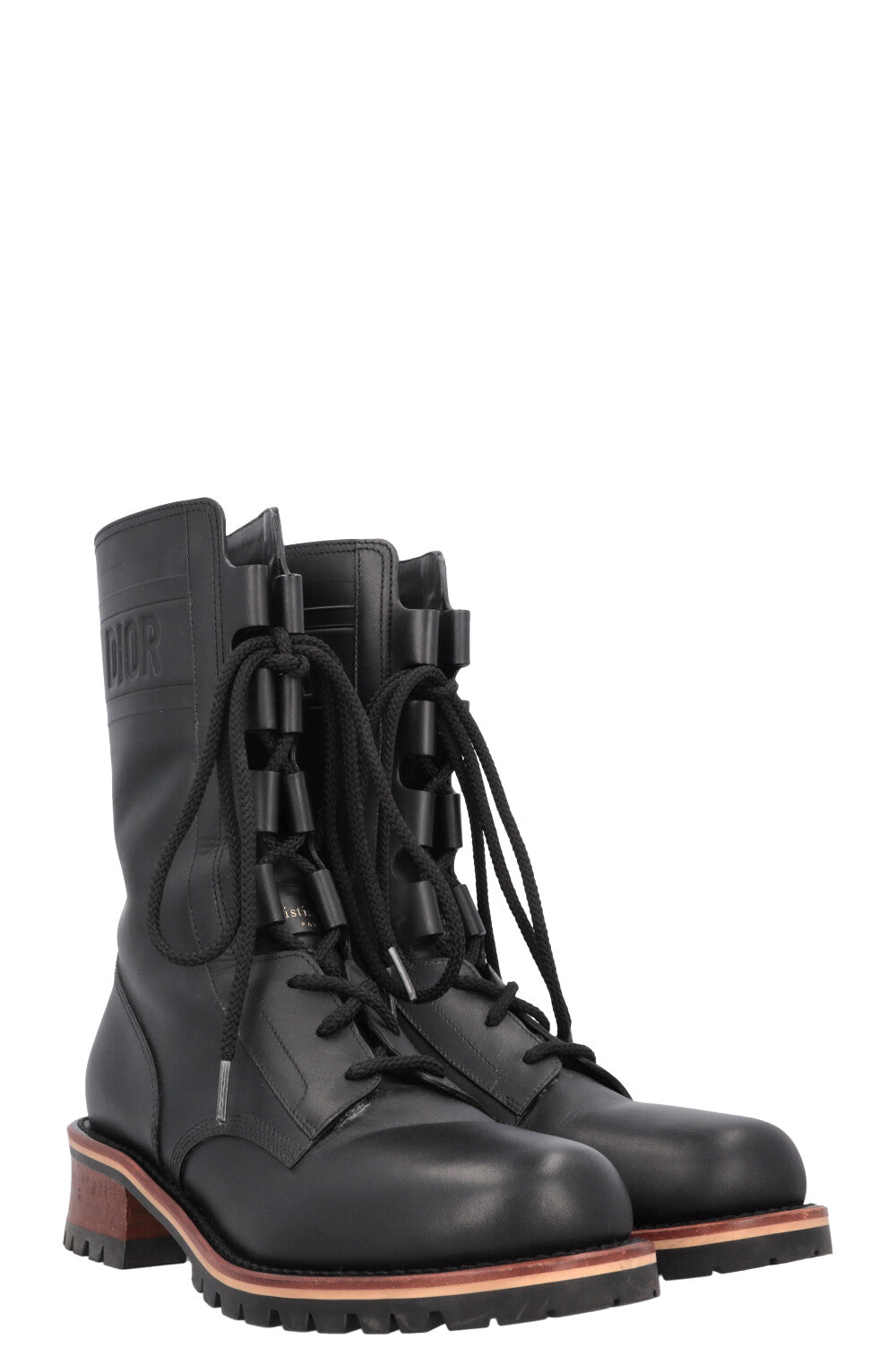 CHRISTIAN DIOR Quest Boots Leather Black REAWAKE