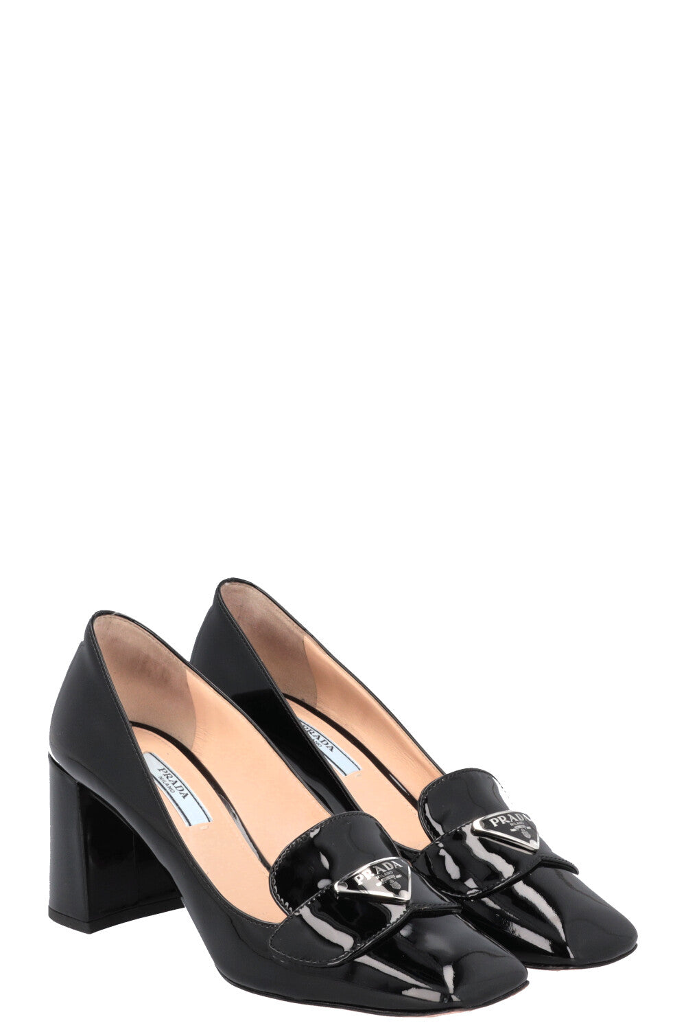 Black prada heels online