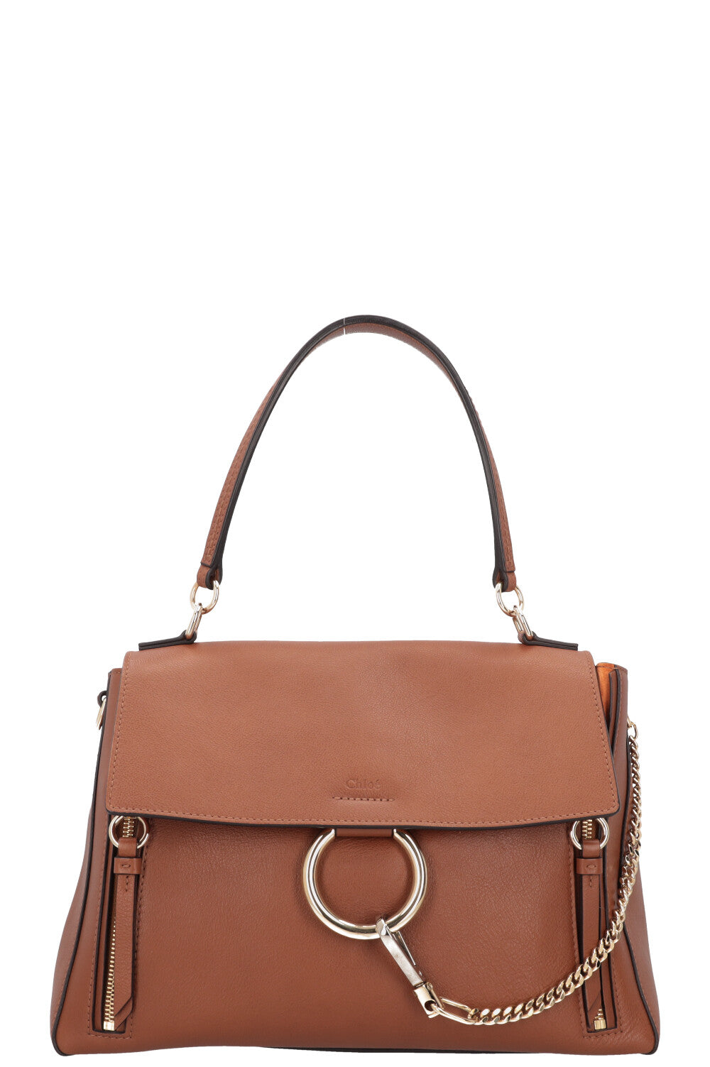 CHLOE Faye Medium Bag Cognac REAWAKE