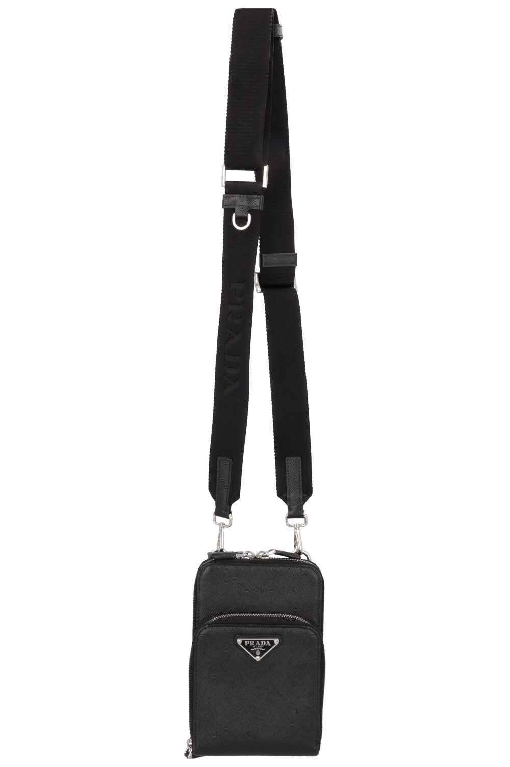 Prada saffiano phone crossbody bag sale