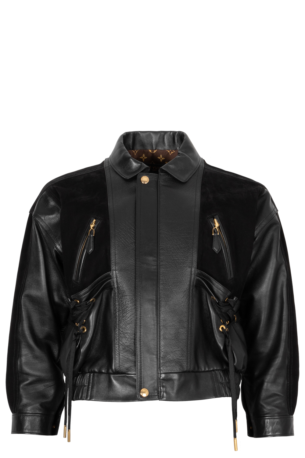 Lv leather jacket best sale