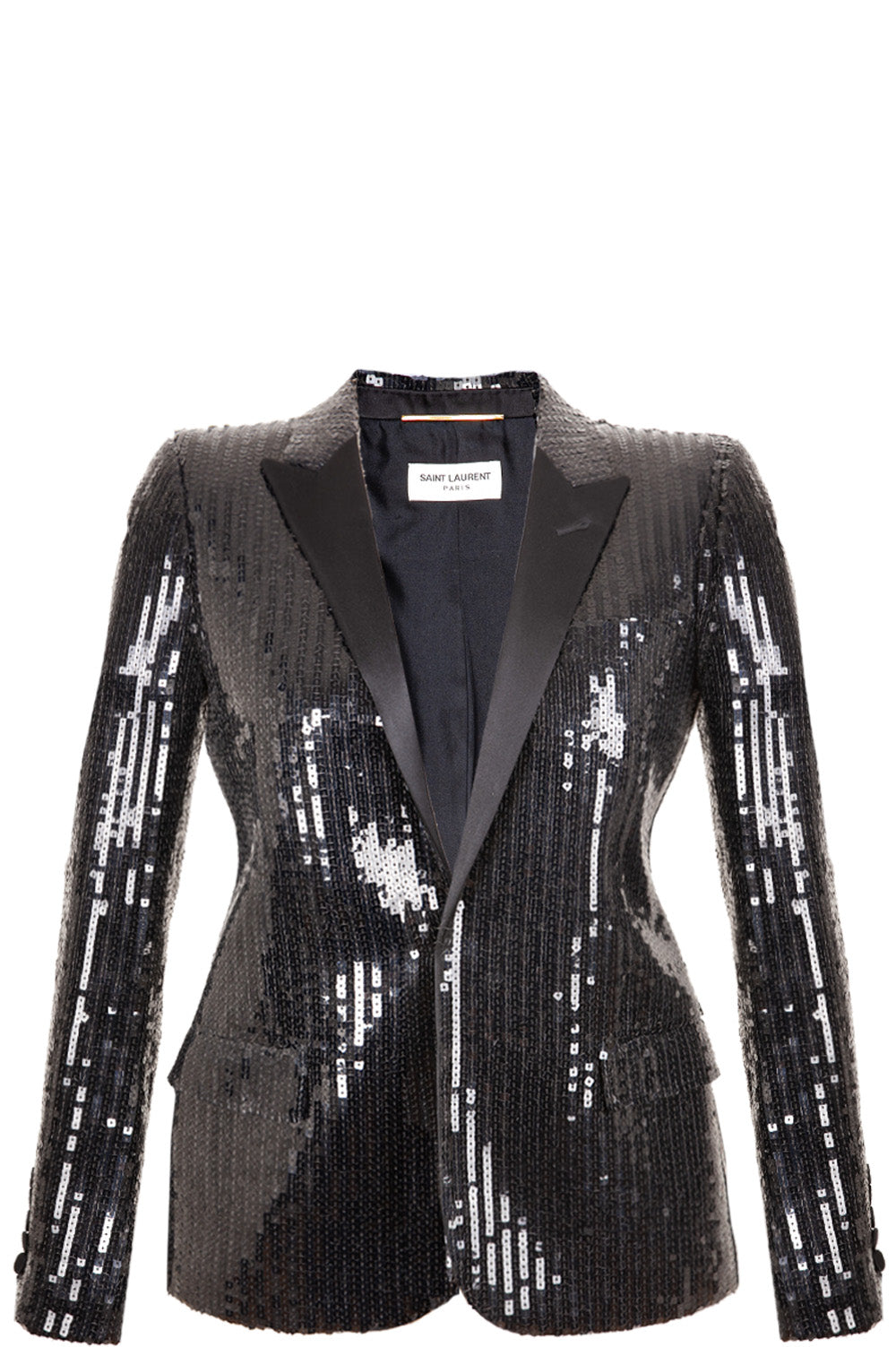 Saint laurent hot sale sequin blazer