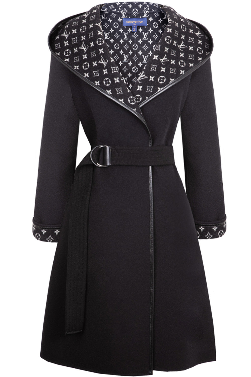 Black louis vuitton coat online