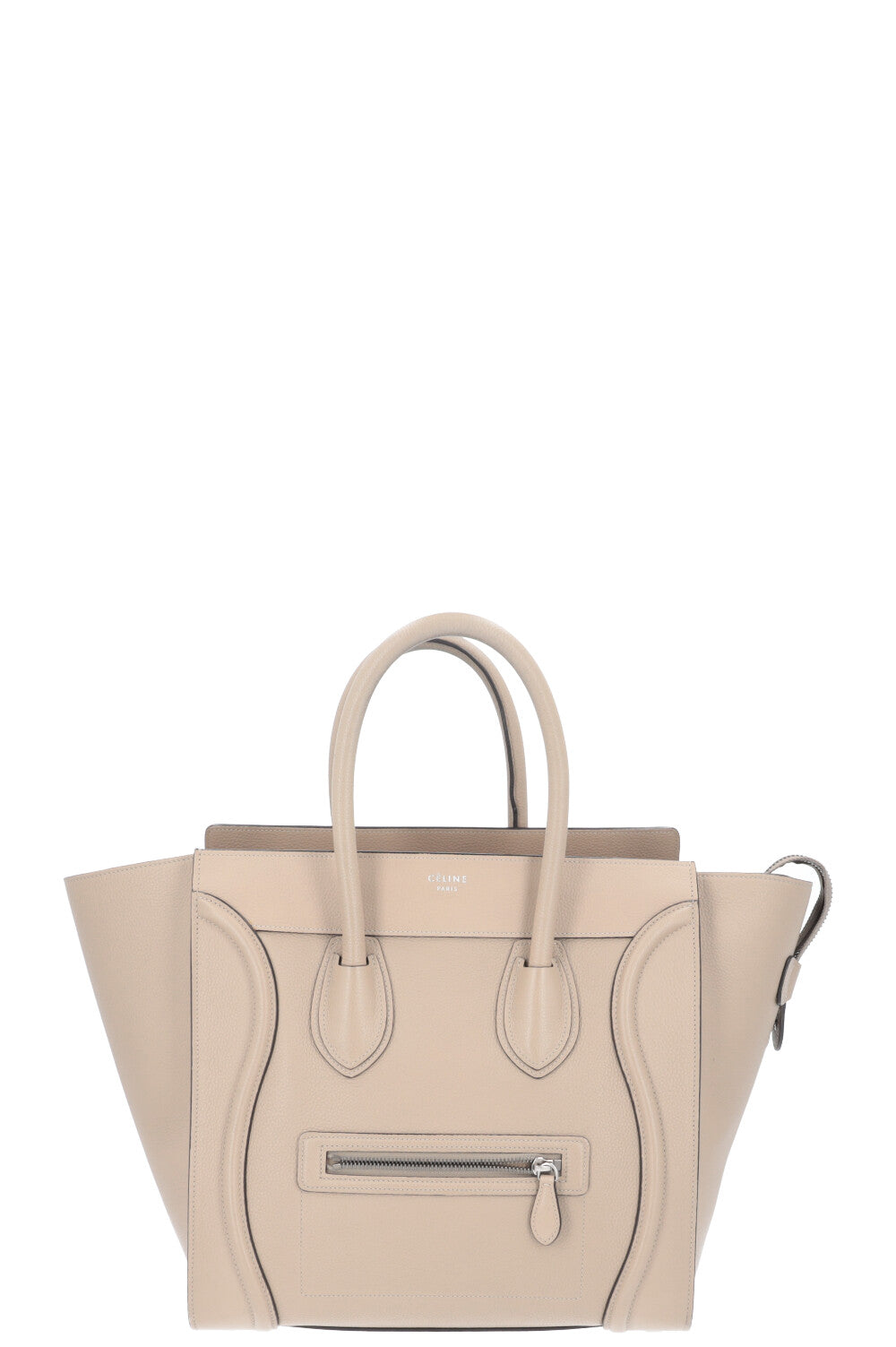 Celine nano luggage outlet taupe