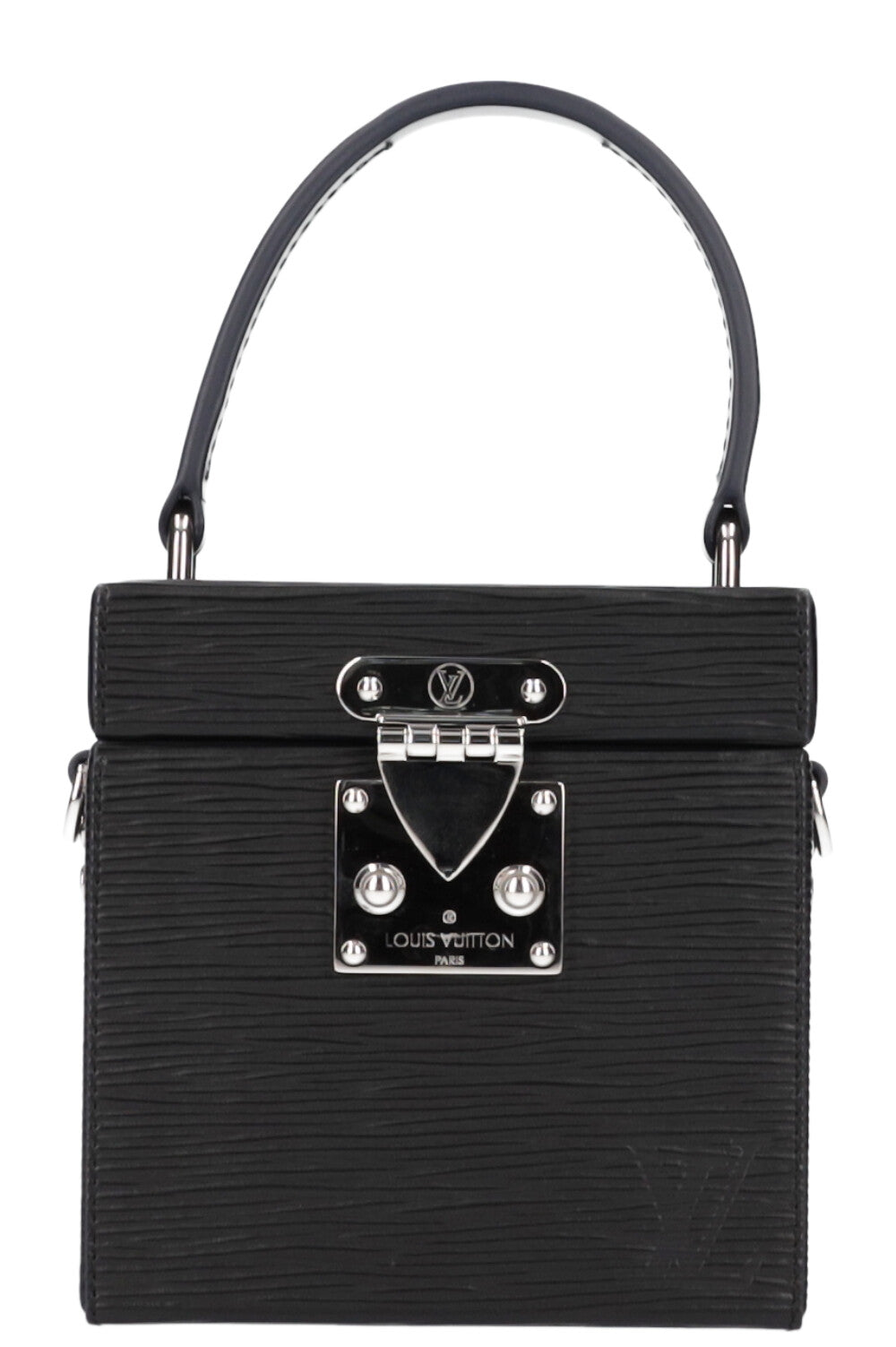Louis Vuitton Black Epi Leather Bleecker Box Bag