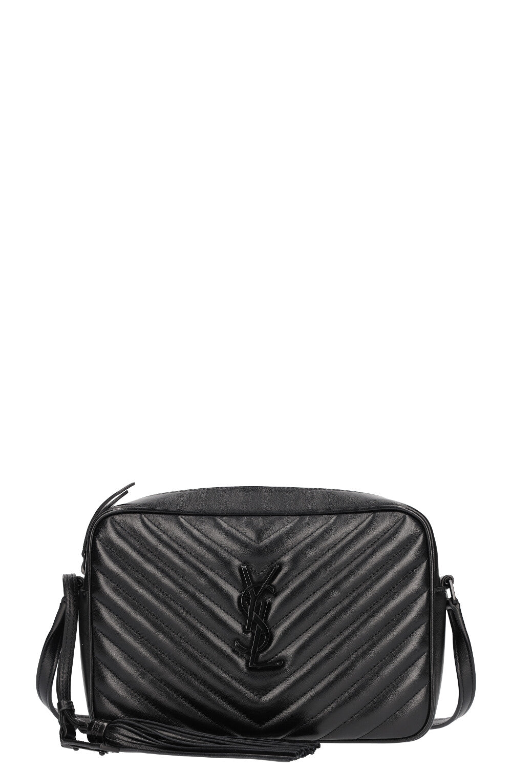 Yves Saint Laurent (YSL) Black Lou Camera Bag (RRP £1,400)