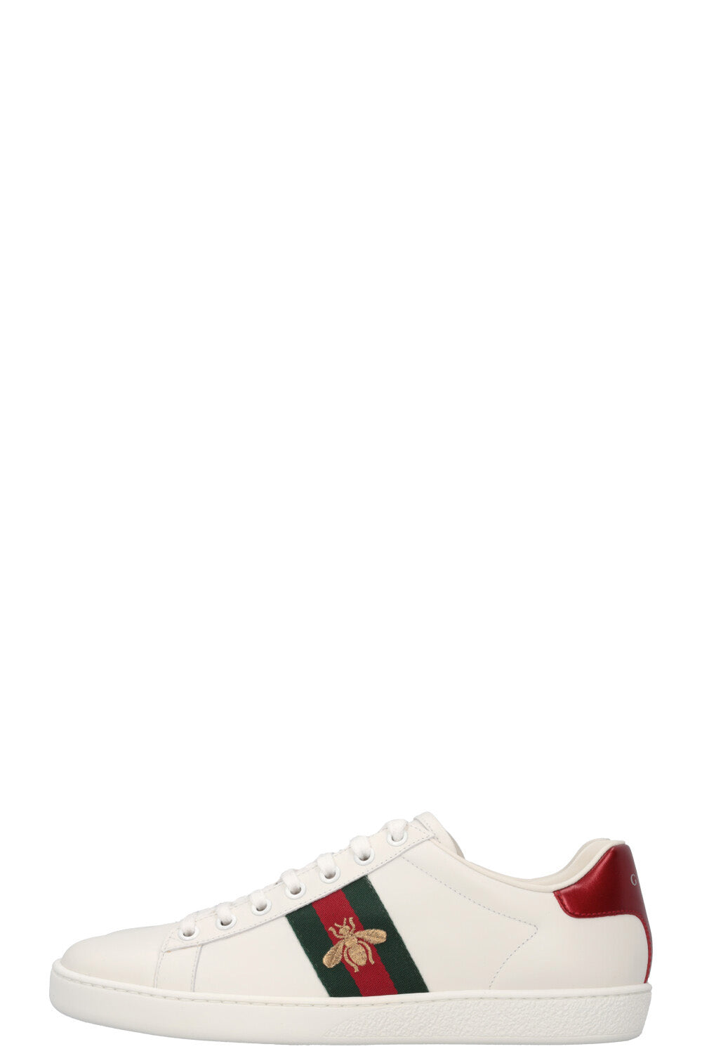 GUCCI Bee Web Low Top Sneaker White