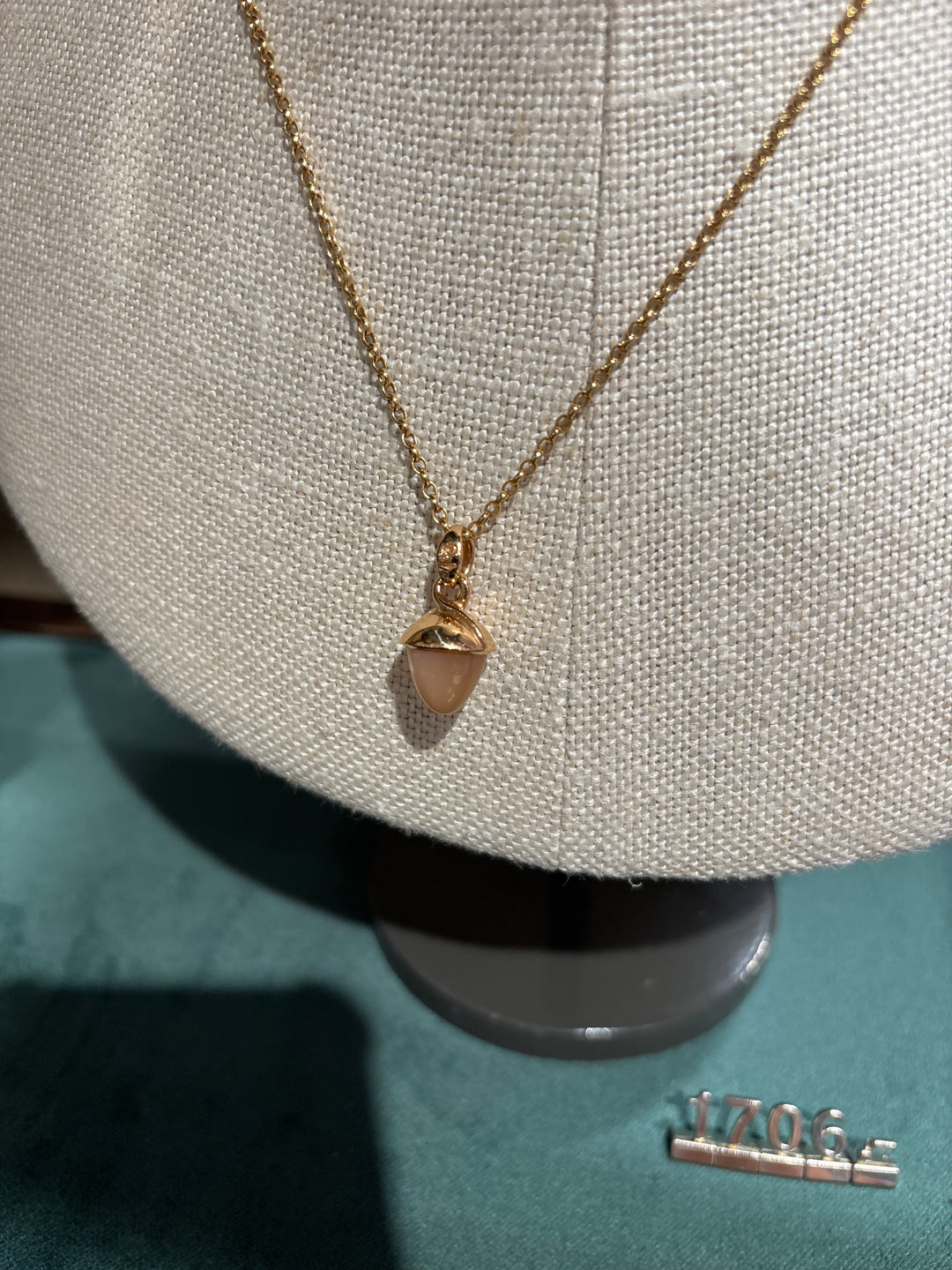 TAMARA COMOLLI Mikado 18k Rosegold Moonstone Pendant