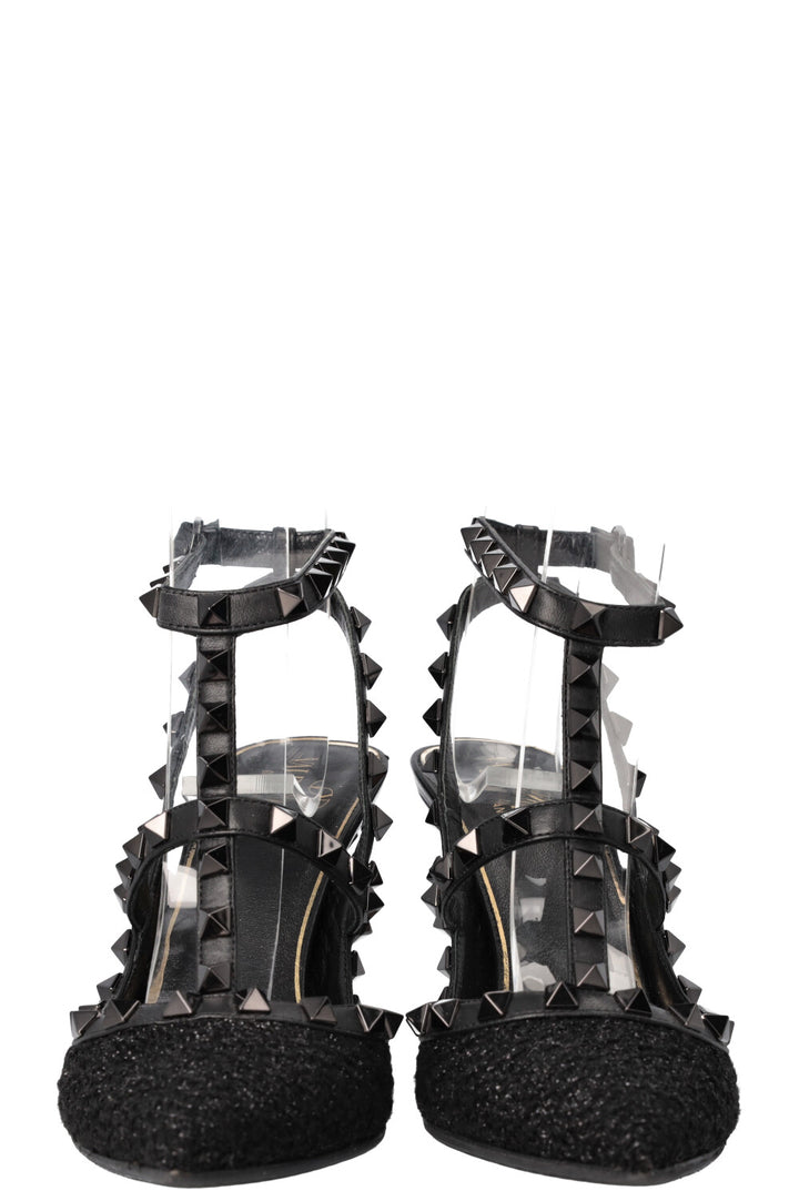 VALENTINO Rockstud Heels Black