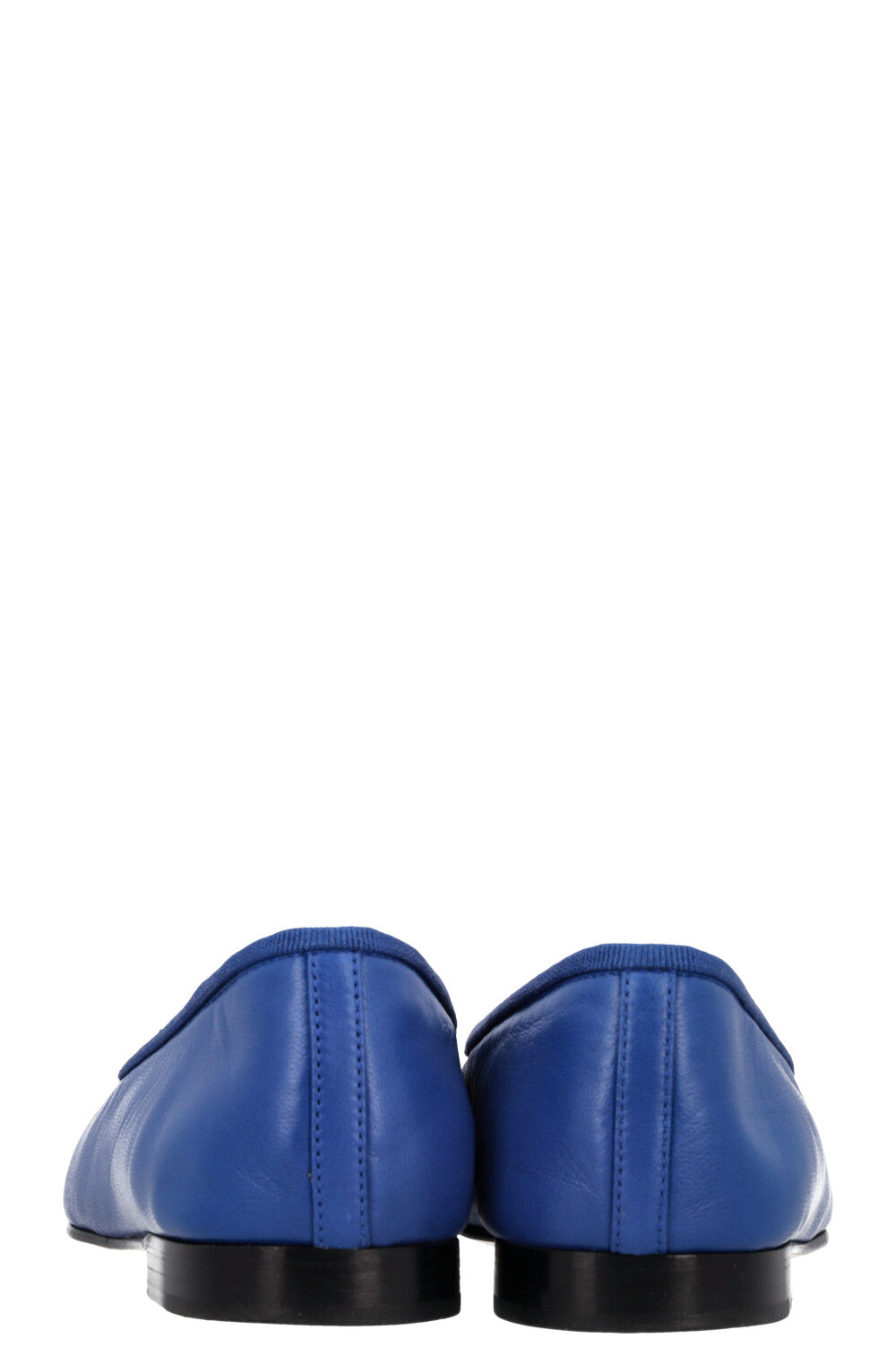 CHANEL Classic Ballerina Flats Blue