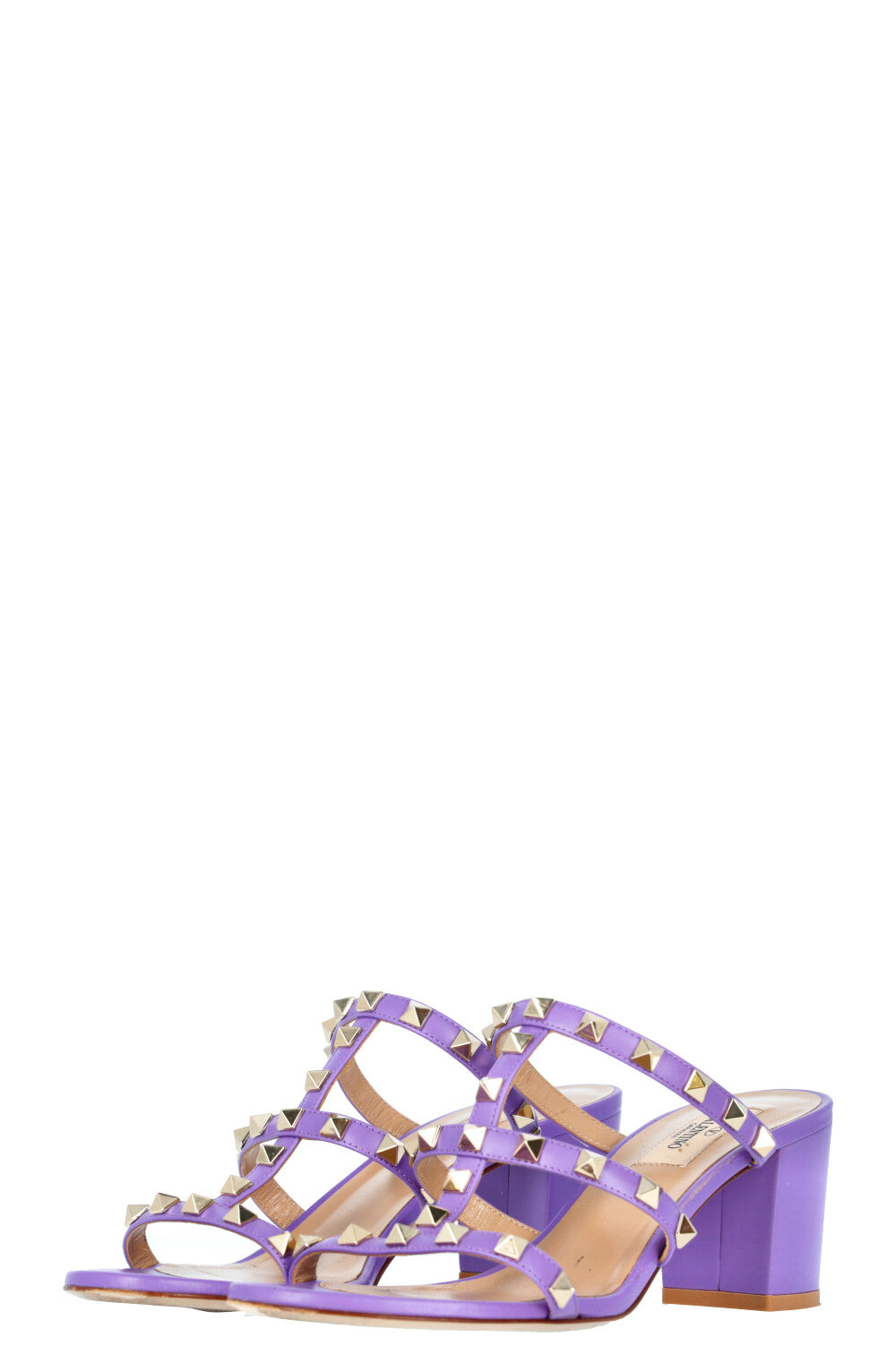 VALENTINO Sandales Rockstud Violet