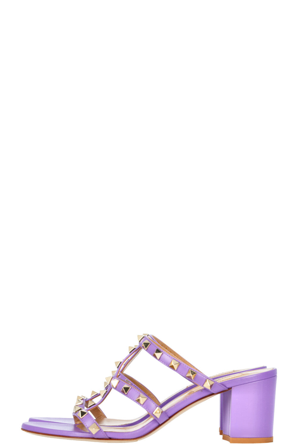 VALENTINO Rockstud Sandals Purple