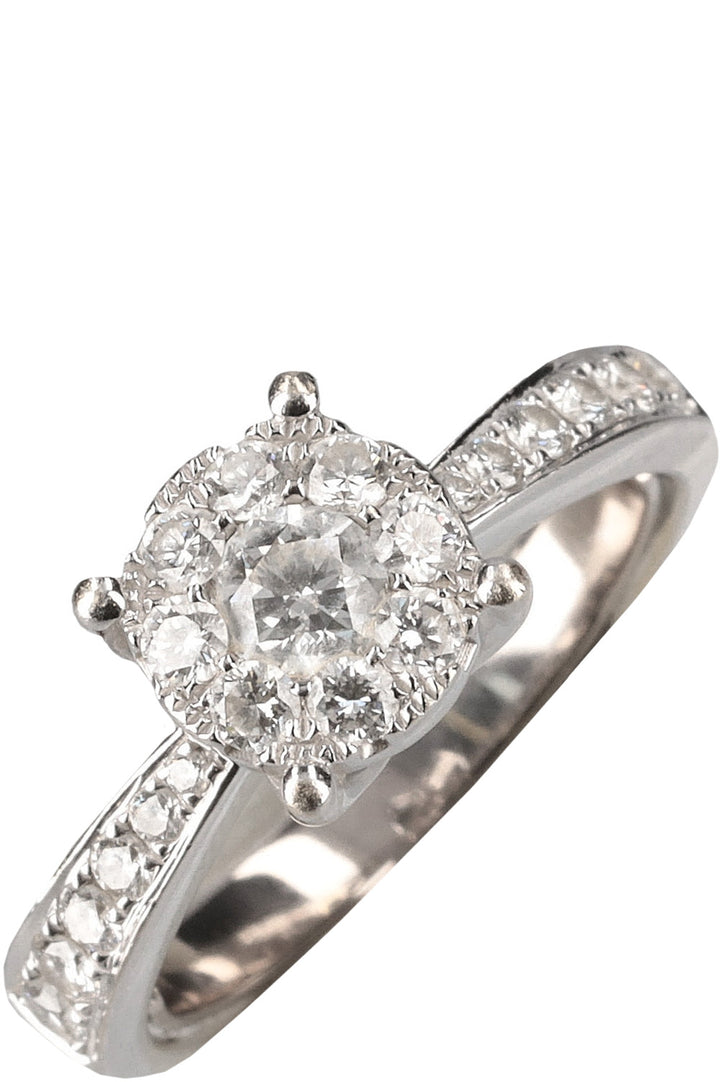 ZAUGG Diamond Ring 18k Whitegold Platin