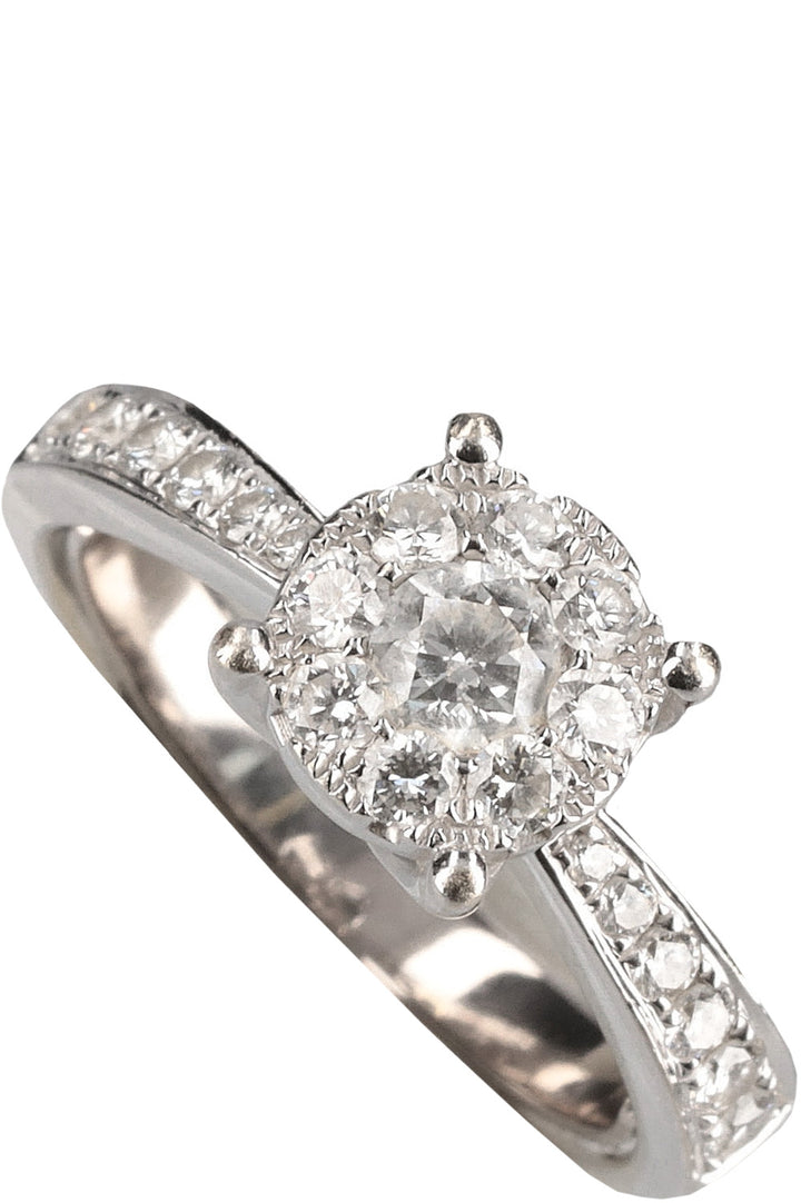 ZAUGG Diamond Ring 18k Whitegold Platin