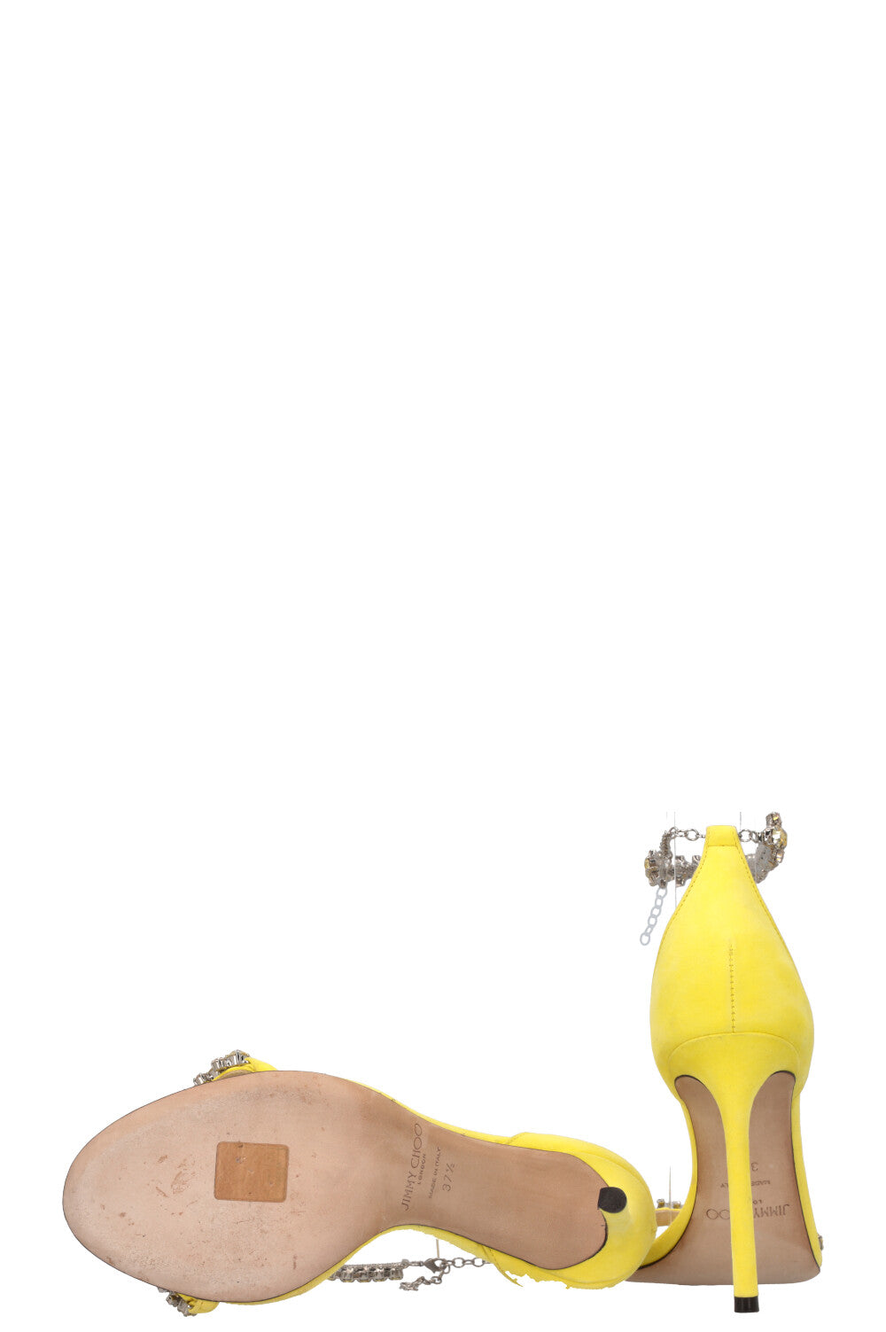 JIMMY CHOO Escarpins Shiloh Daim Jaune