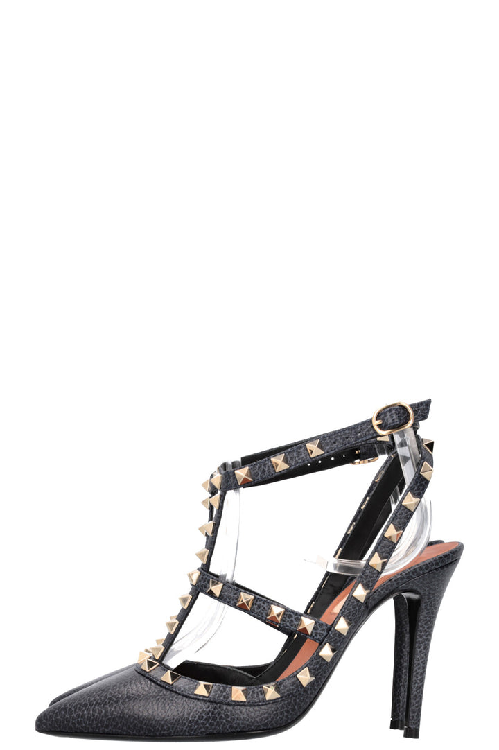 VALENTINO Escarpins Rockstud Bleu Marine