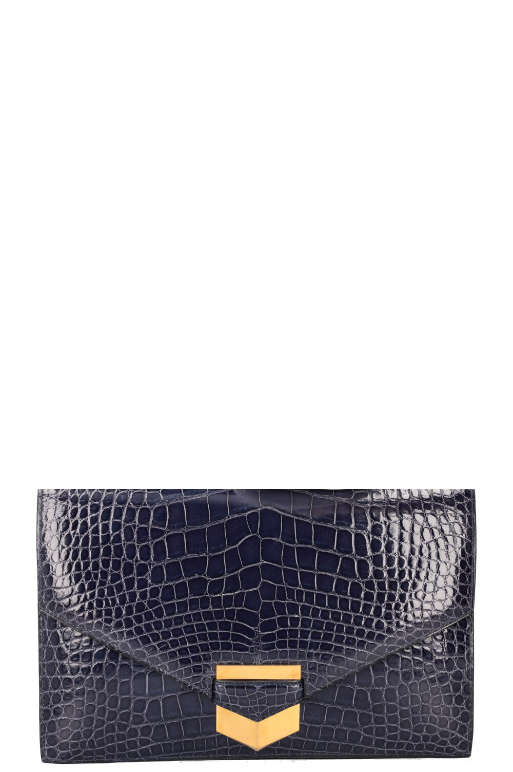 HERMÈS Pan Clutch Alligator Mississippiensis