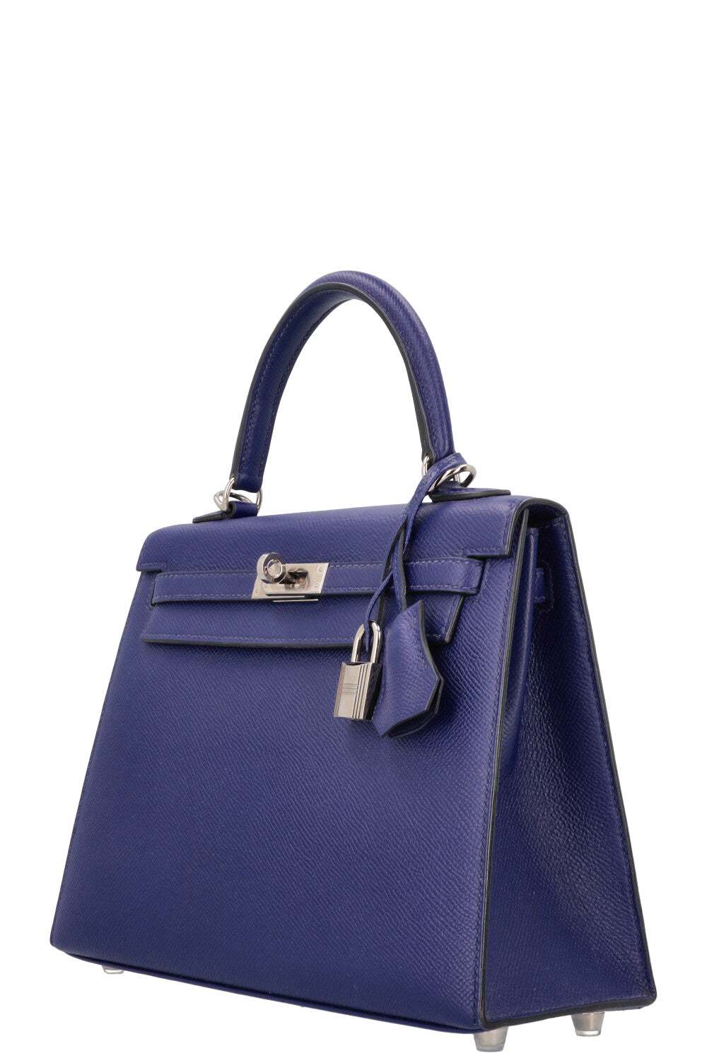 HERMÈS Kelly 25 Sellier Epsom Bleu Encre