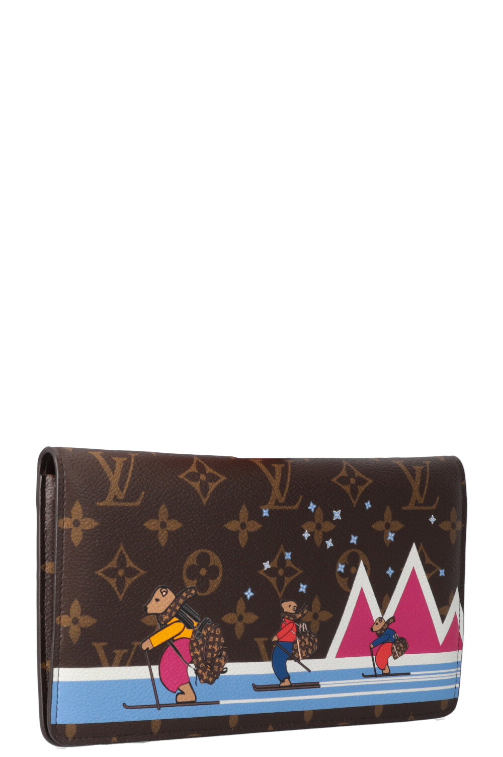 LOUIS VUITTON Ski Bears Pochette Felicie MNG