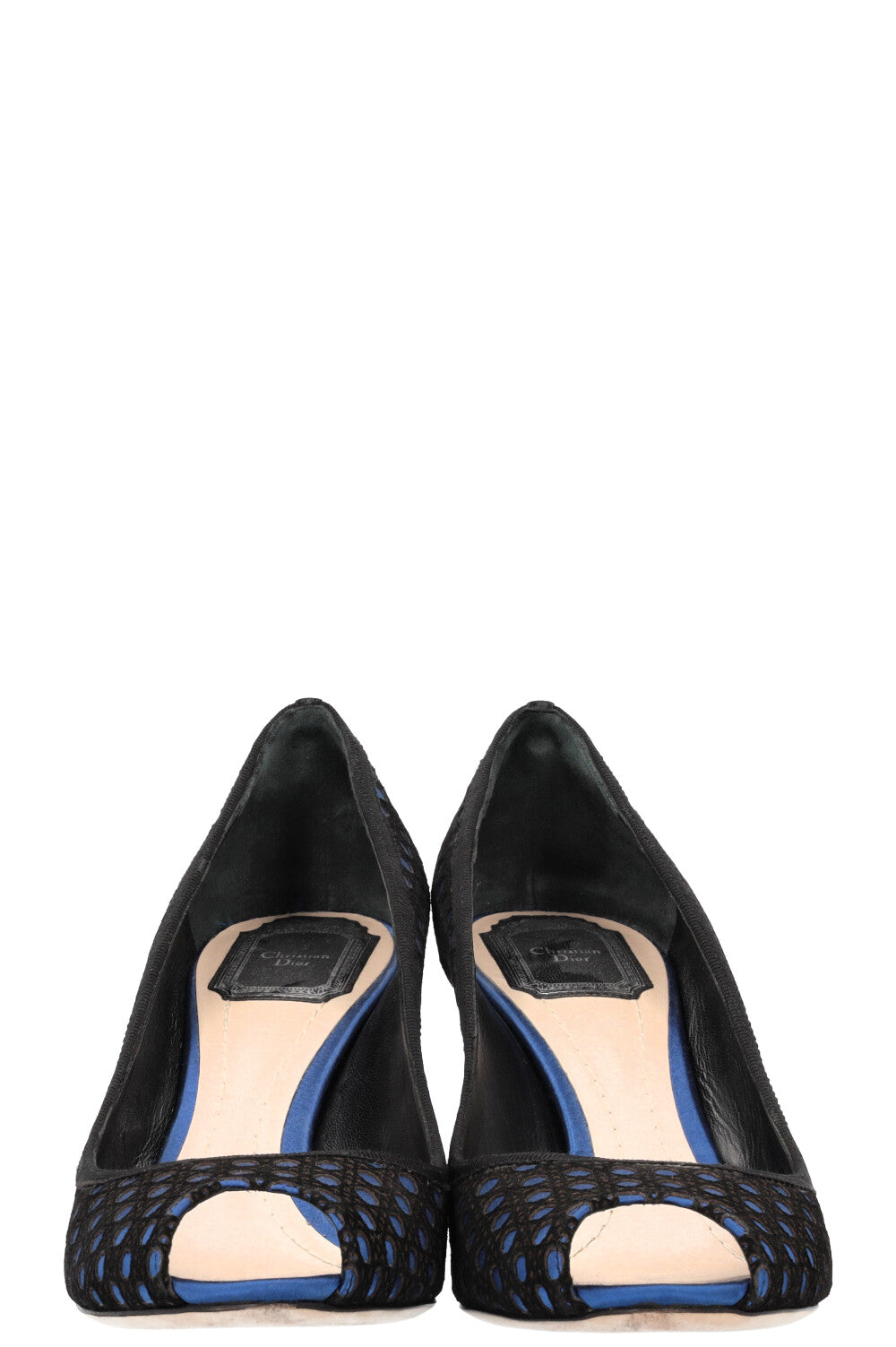 CHRISTIAN DIOR Heels Black Blue