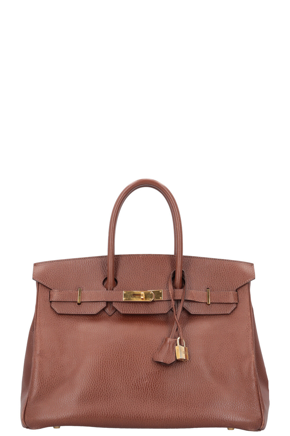 HERMÈS Birkin 35 Clemence Brown