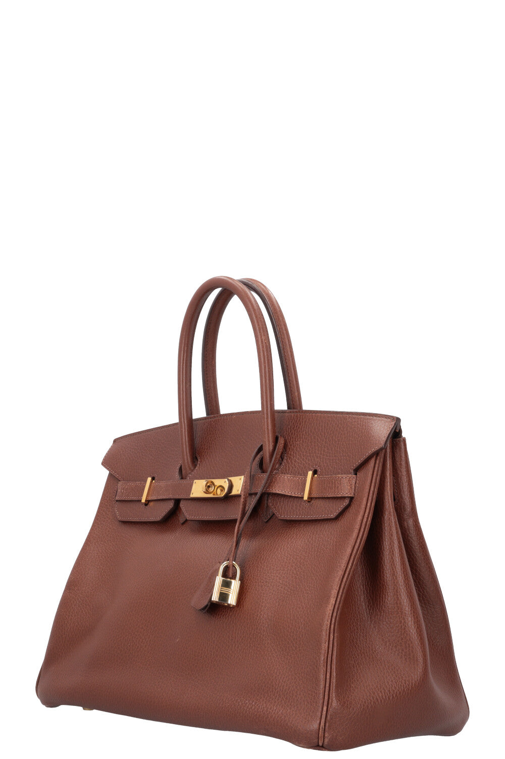 HERMÈS Birkin 35 Clémence Marron