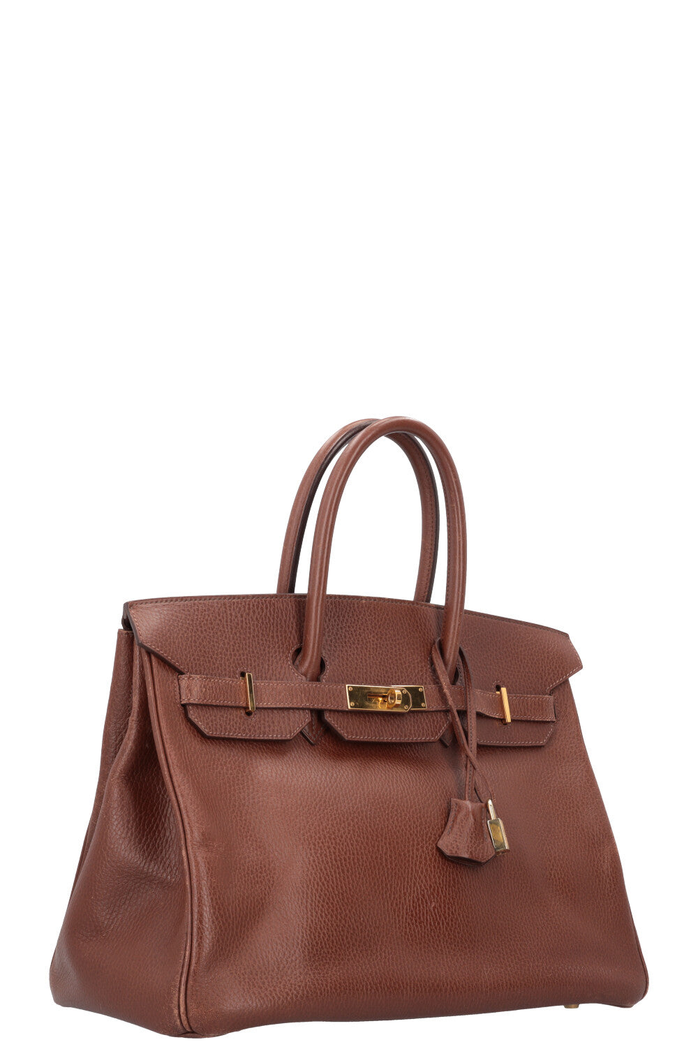 HERMÈS Birkin 35 Clemence Brown