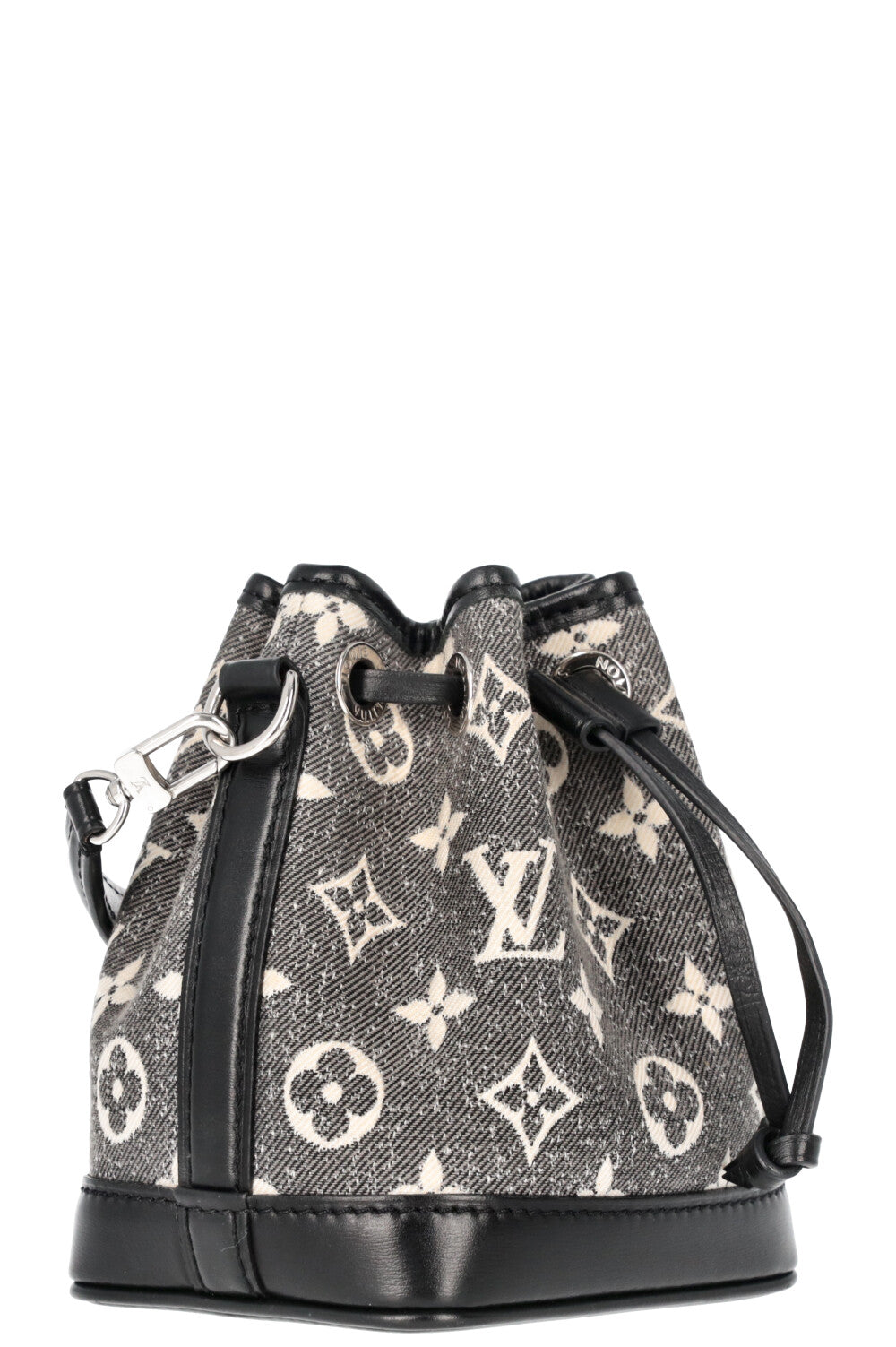 LOUIS VUITTON Nano Noé Bag Denim Grey