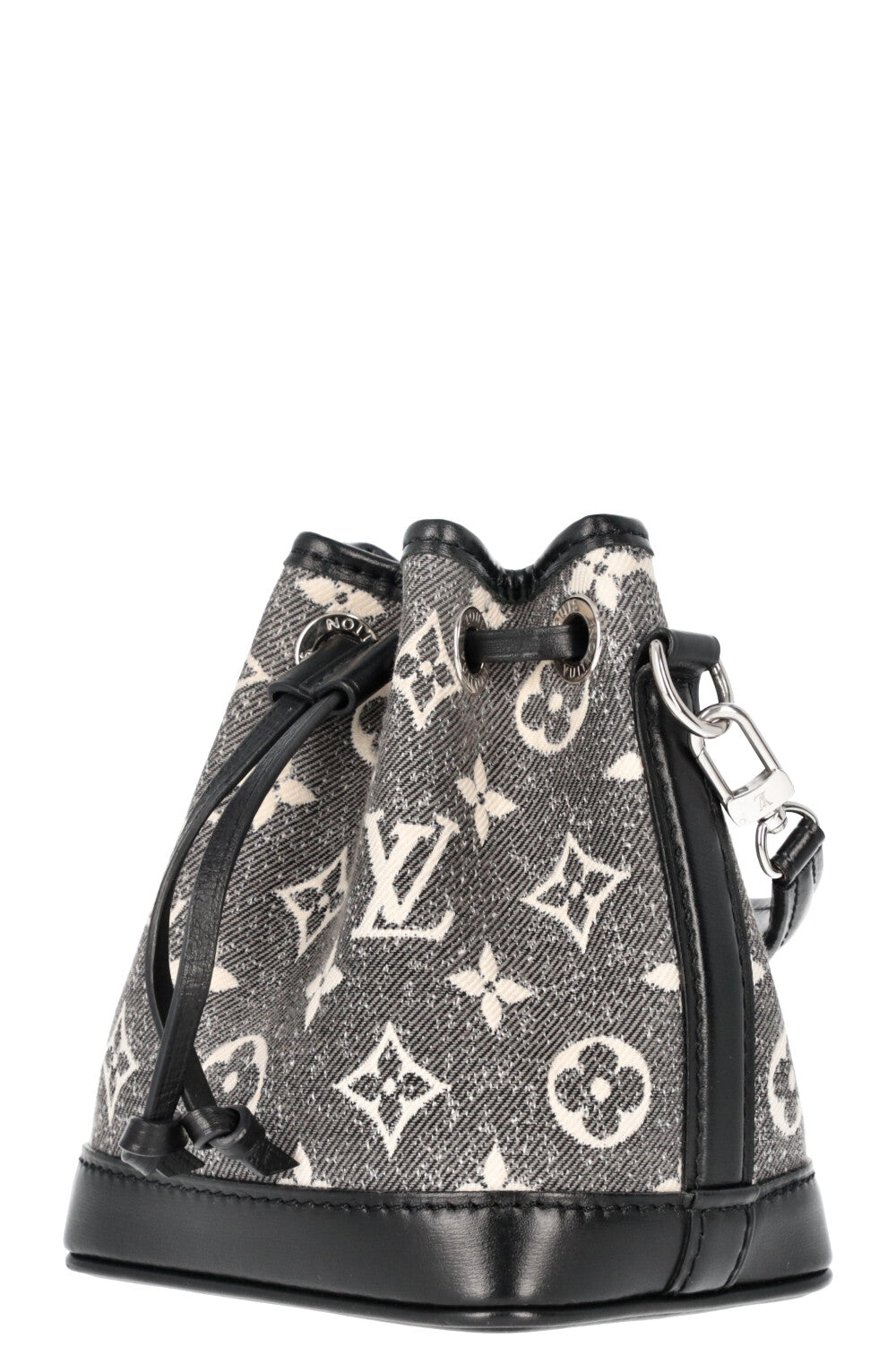 LOUIS VUITTON Sac Nano Noé Denim Gris