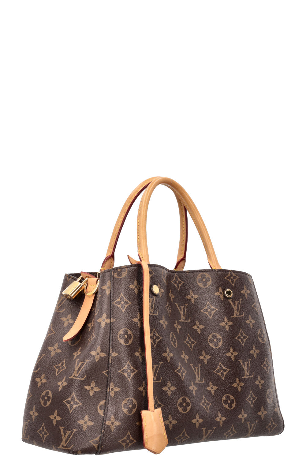 LOUIS VUITTON Montaigne MM MNG Canvas Bag