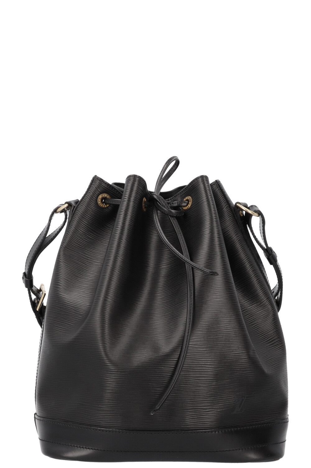 LOUIS VUITTON Grand Sac Noe Cuir Epi Noir