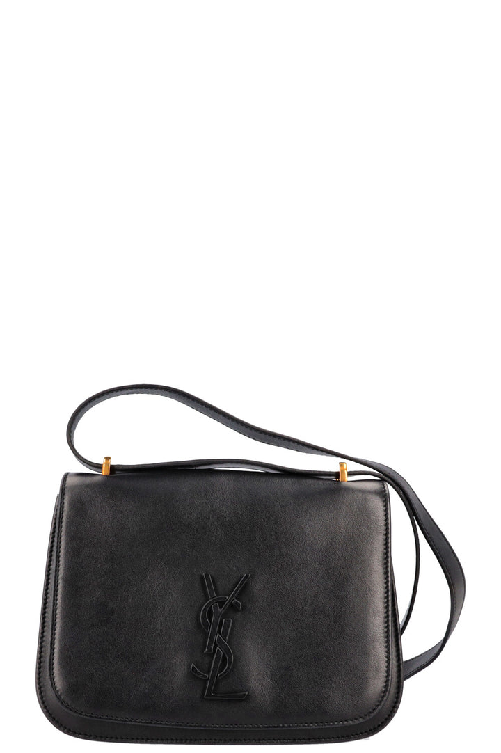 SAINT LAURENT Sac Spontini Cuir Noir