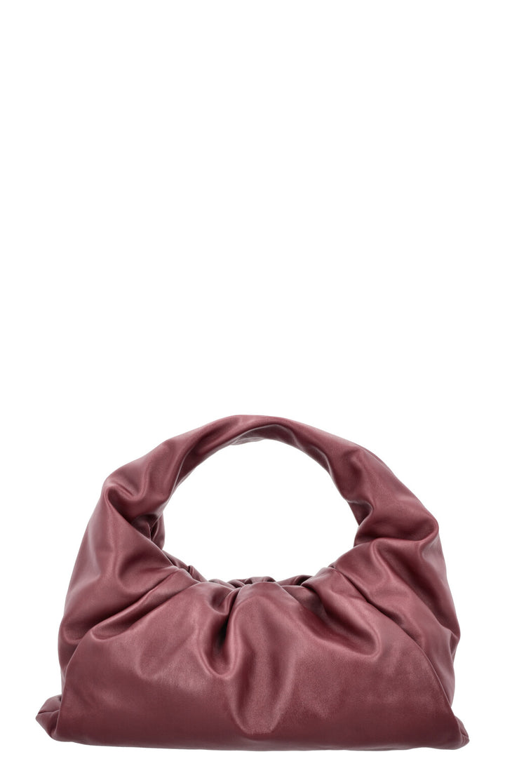 BOTTEGA VENETA Shoulder Pouch Leather Burgundy