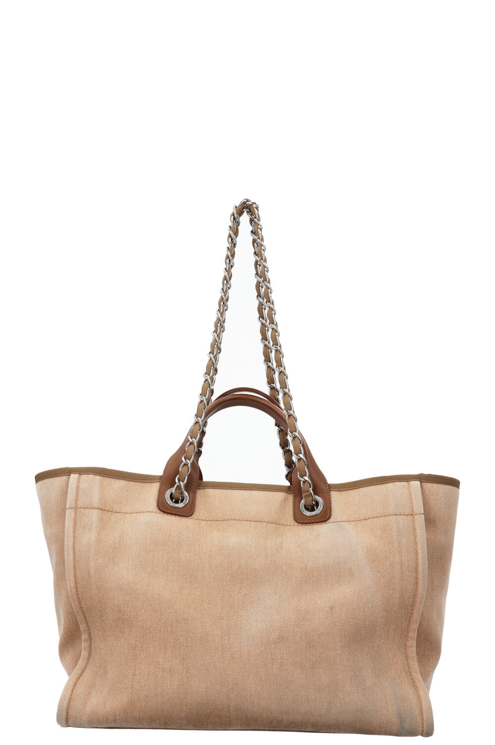 CHANEL Medium Deauville Tote Beige