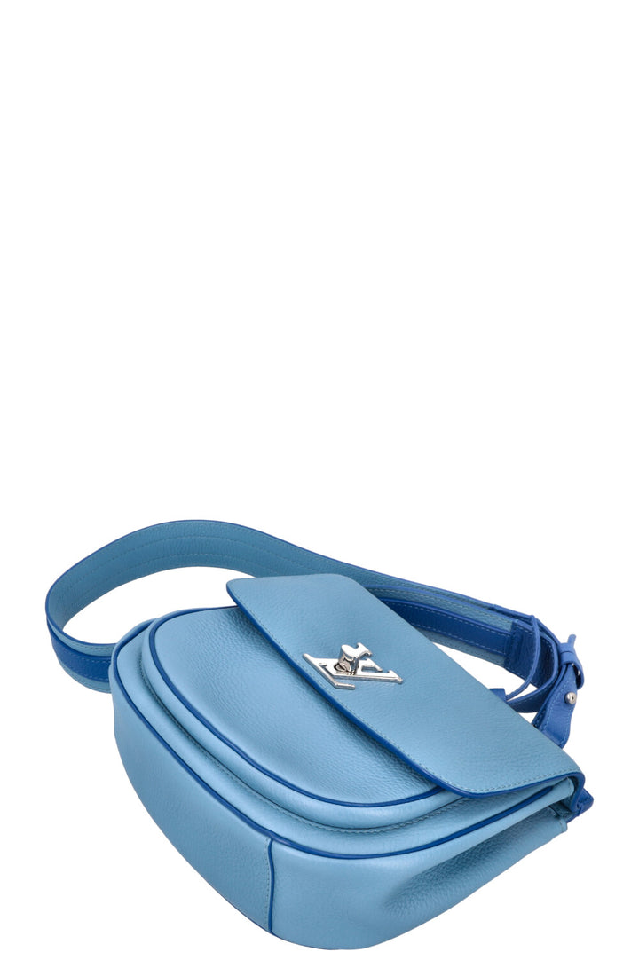 LOUIS VUITTON Taurillon Marceau Crossbody Bag Leather Blue