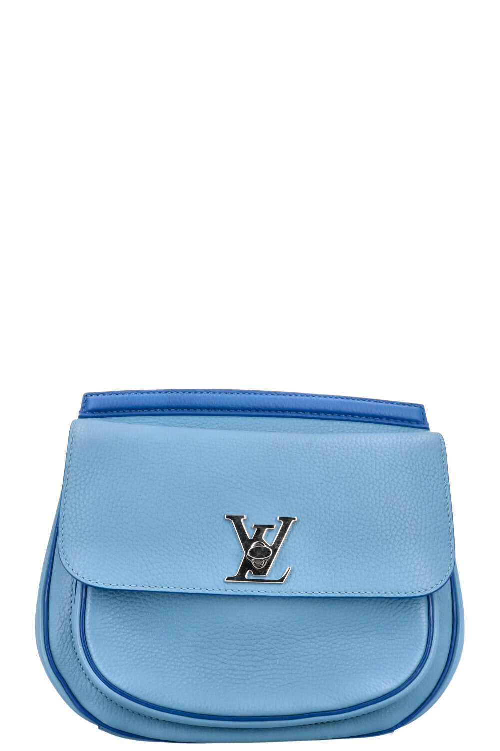 LOUIS VUITTON Taurillon Marceau Crossbody Bag Leather Blue