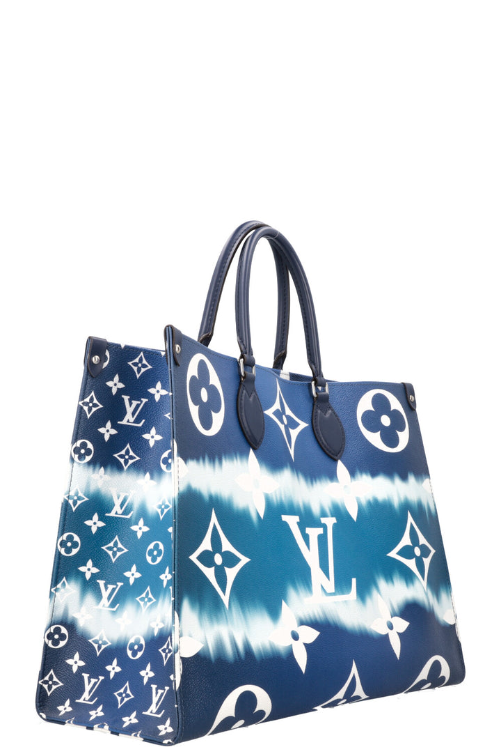 LOUIS VUITTON OnTheGo GM Bleu Escale