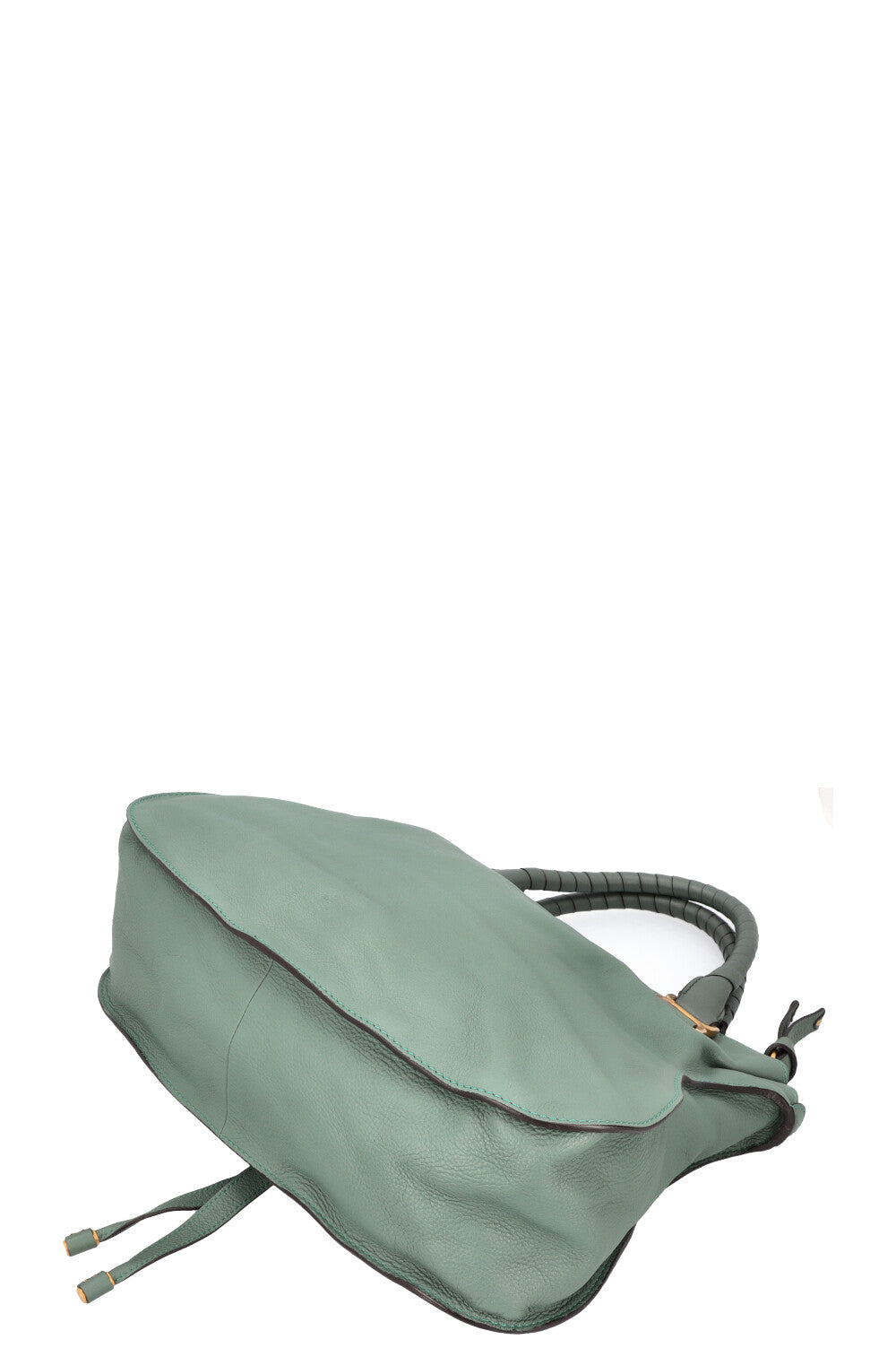 CHLOÈ Marcie Sac Grand Cuir Vert