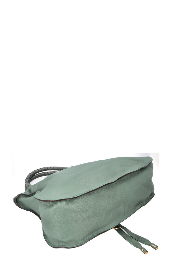 CHLOÈ Marcie Sac Grand Cuir Vert