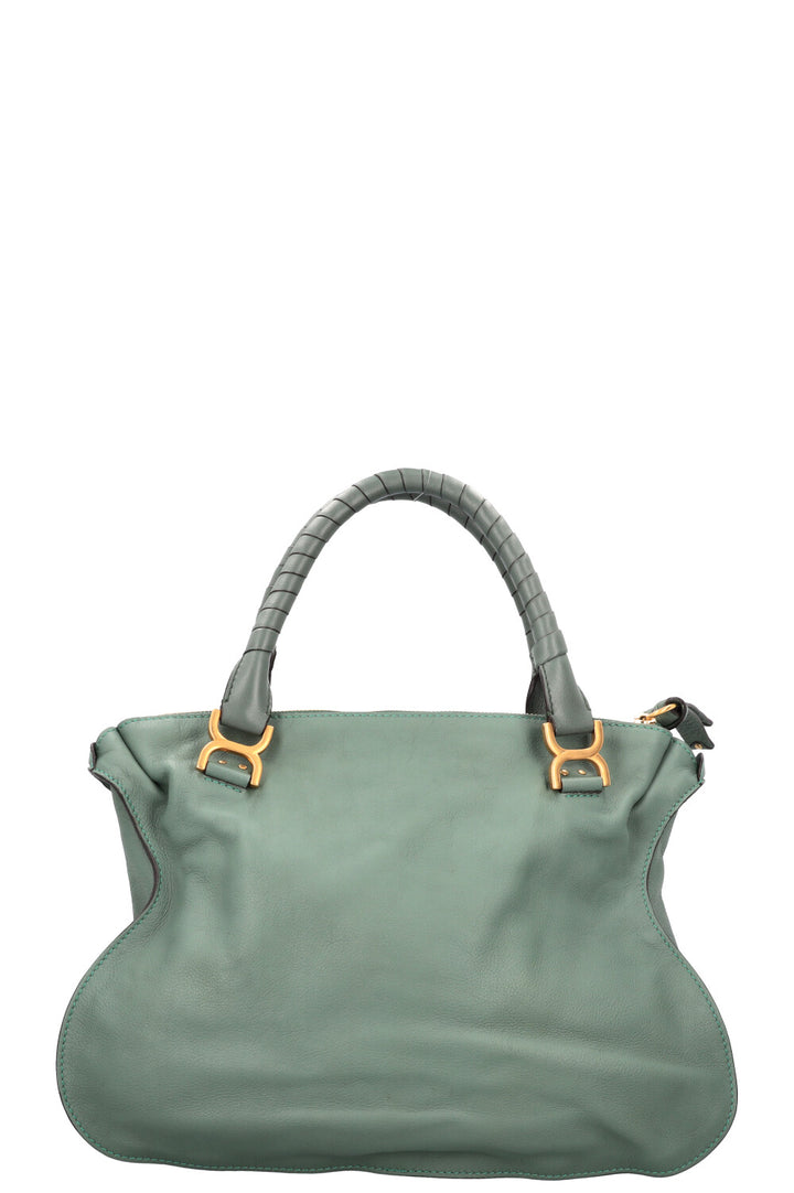 CHLOÈ Marcie Sac Grand Cuir Vert